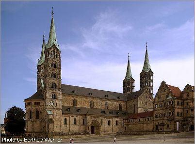 bamberg germany cathedral Bamberg Cathedral and the Alte Hofhaltung old
