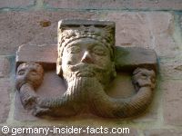 stone relief of kaiser barbarossa
