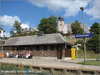 train station in schluchsee