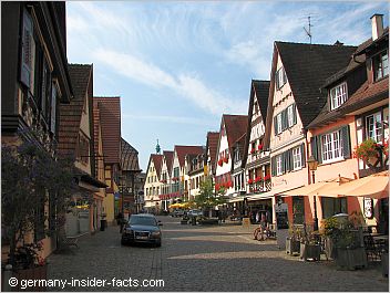 quiet lane in haslach