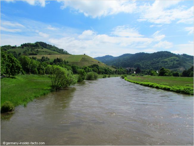 kinzig valley in the central black forest