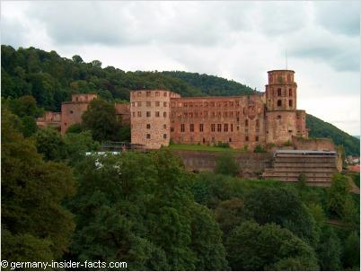 heidelberg castle ruin