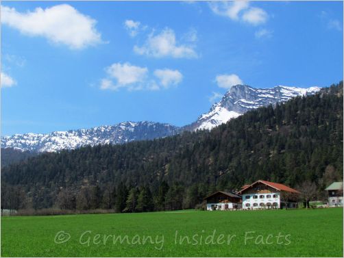 scenery in southern bavaria
