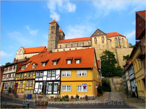 mighty church in quedlinburg