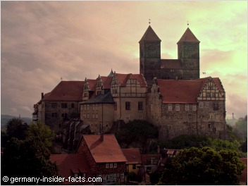 mighty castle quedlinburg
