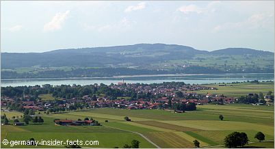 view over schwangau