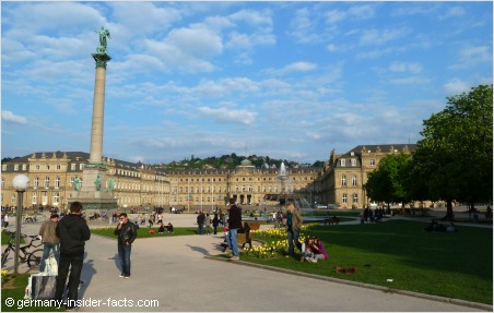 new castle in stuttgart
