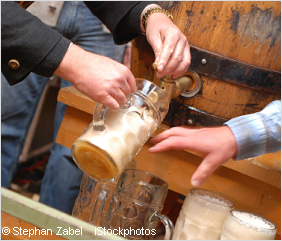 oktoberfest munich beer barrel