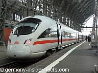 Take the train to Munich ice train