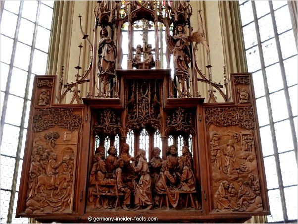 woodcarved altarpiece