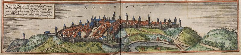 historc town view