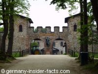 entrance of saalburg