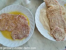 schnitzel breading