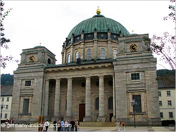 huge church at st. blasien