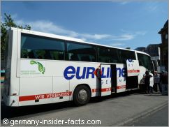 tour bus in frankfurt