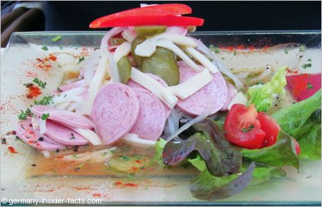 bavarian sausage salad