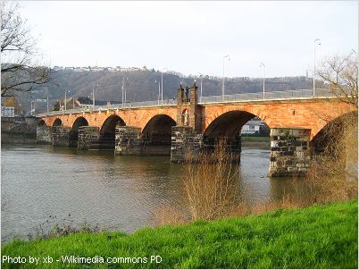 roman stone bridge is the oldest bridge in germany