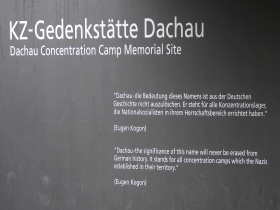 The Dachau Memorial Site reminds on a dark part of German history, click to read more