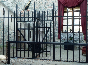 Halloween scenery at Burg Frankenstein Halloween scenery at Burg Frankenstein