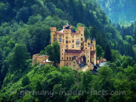 Hohenschwangau is another stunning castles, click to read all about it